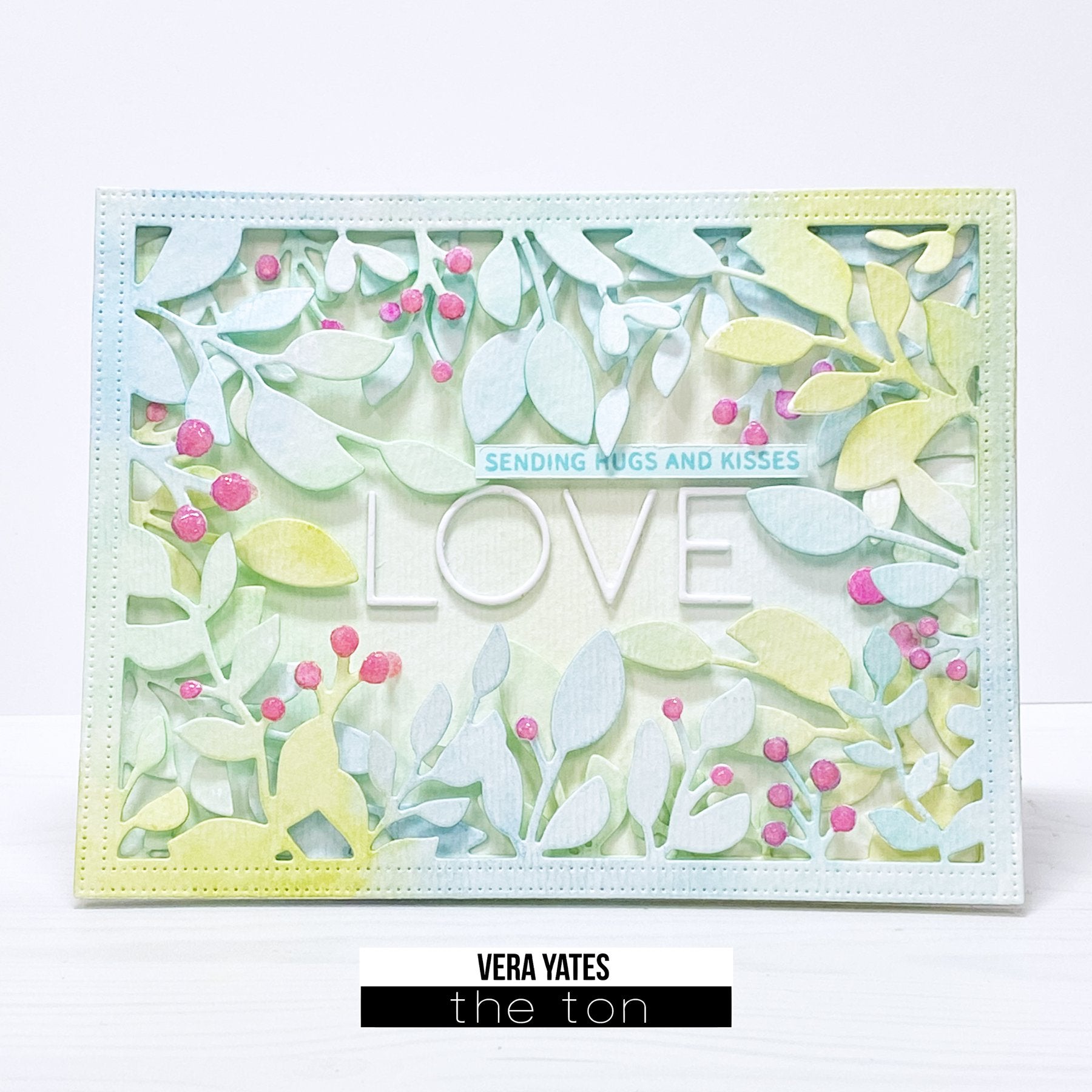 Foliage Border Coverplate Die