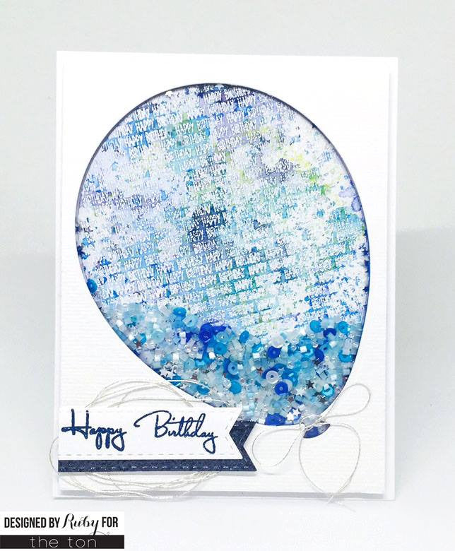 Tiny Birthday Cling Background