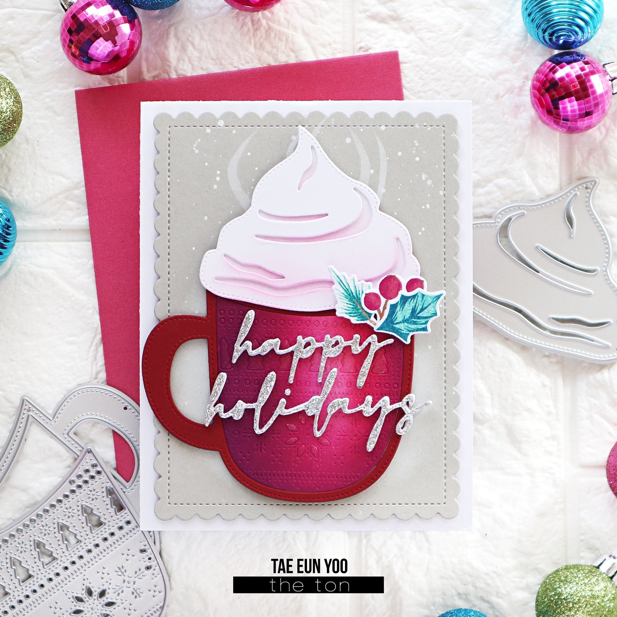 Christmas Mug Dies