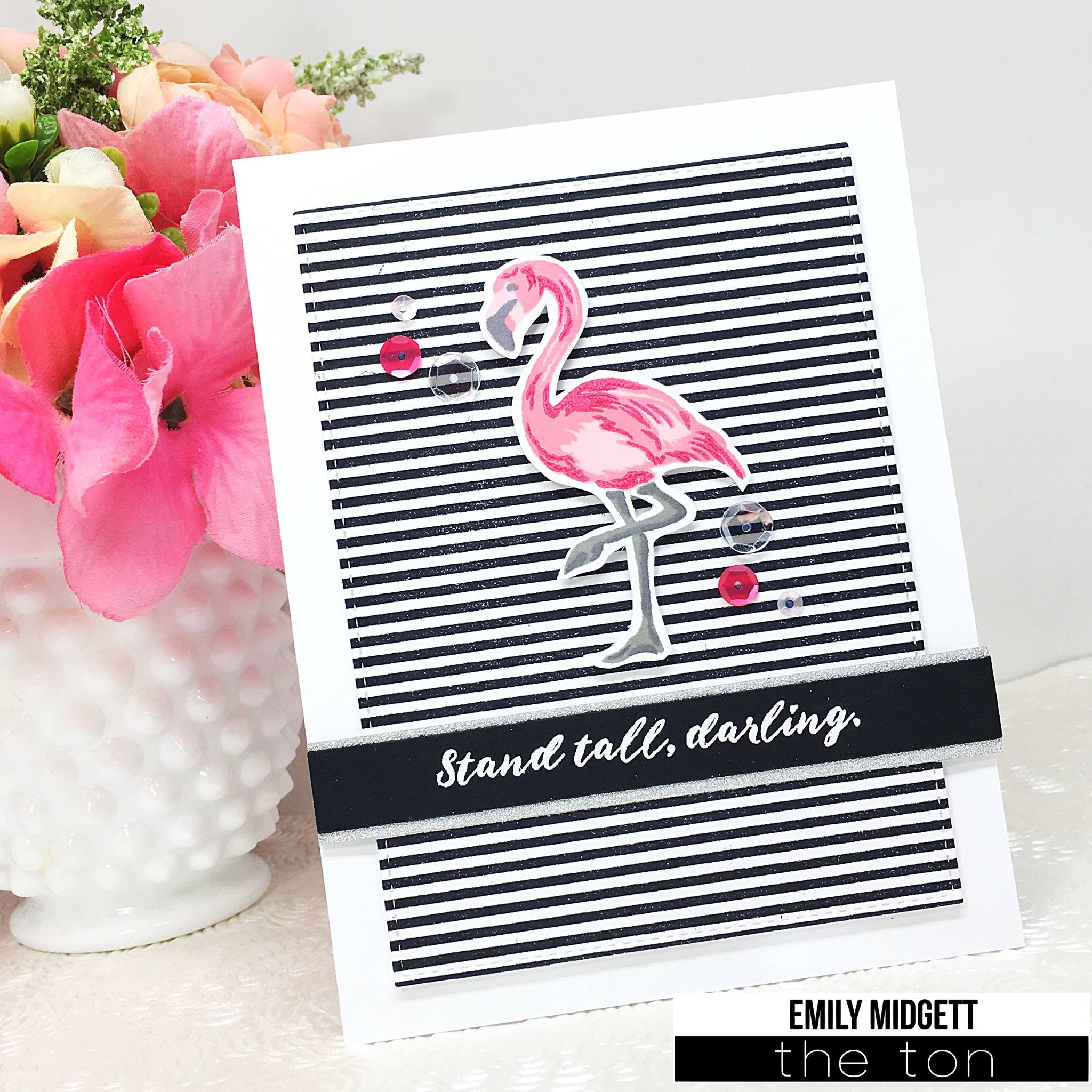 Minor Stripes Cling Background
