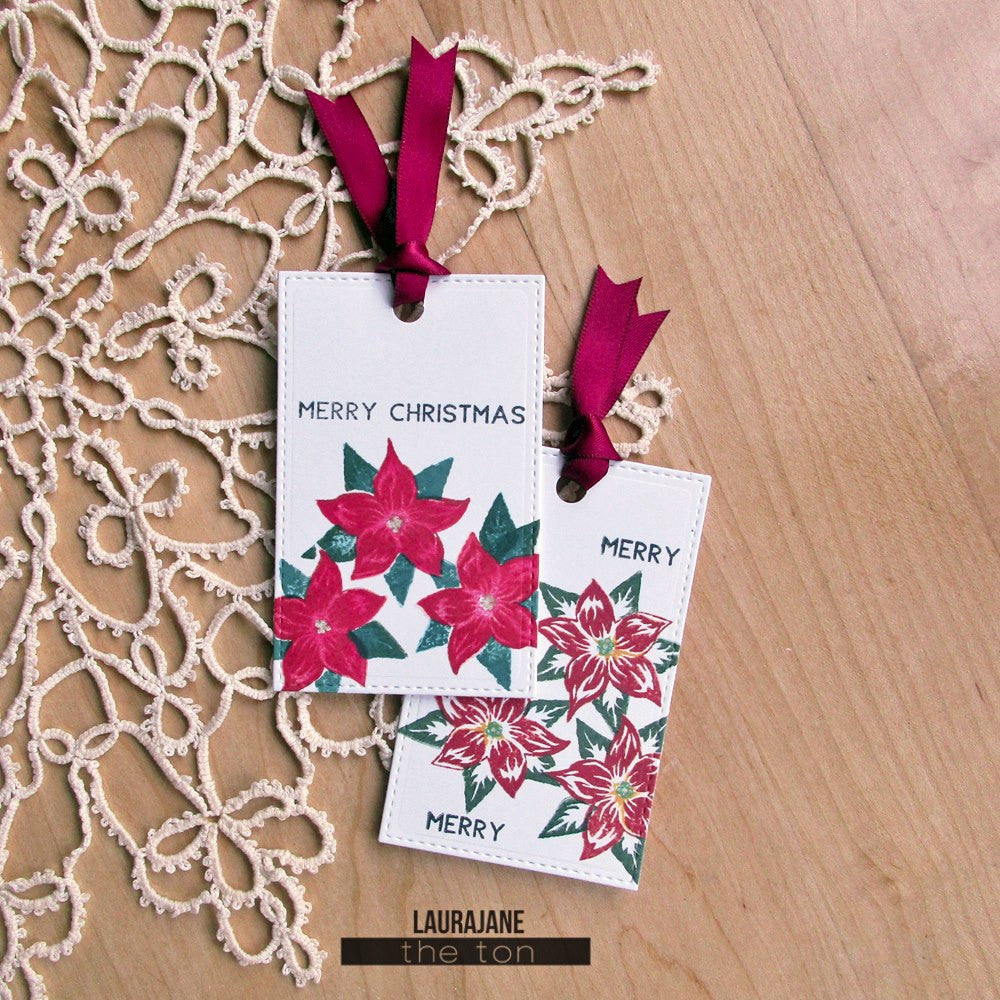 Christmas Poinsettia Mini Set
