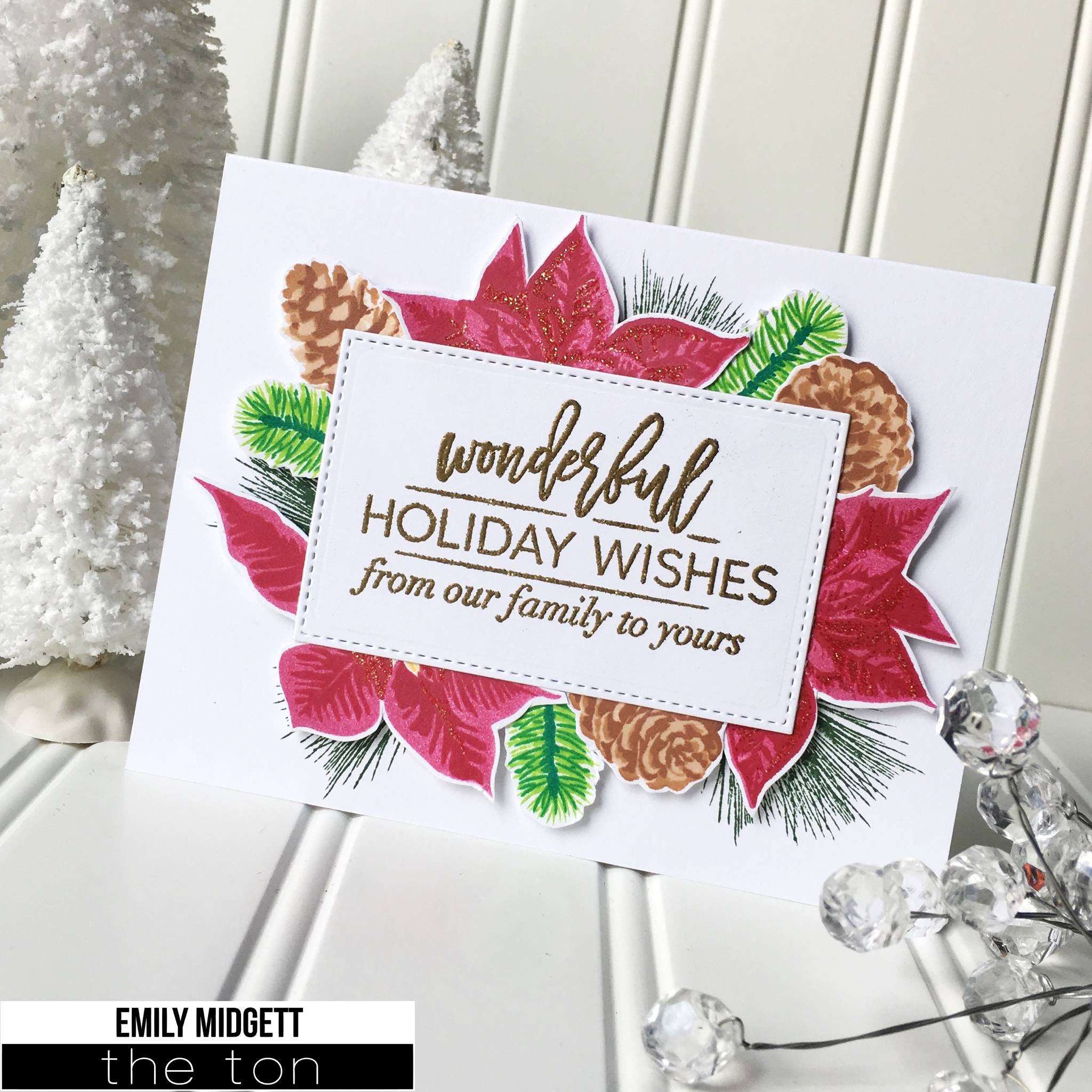 Holiday Cones Outlines