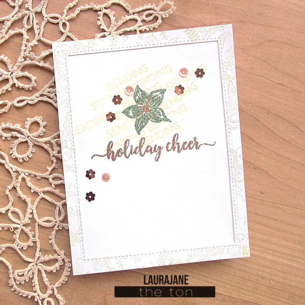 Christmas Poinsettia Mini Set