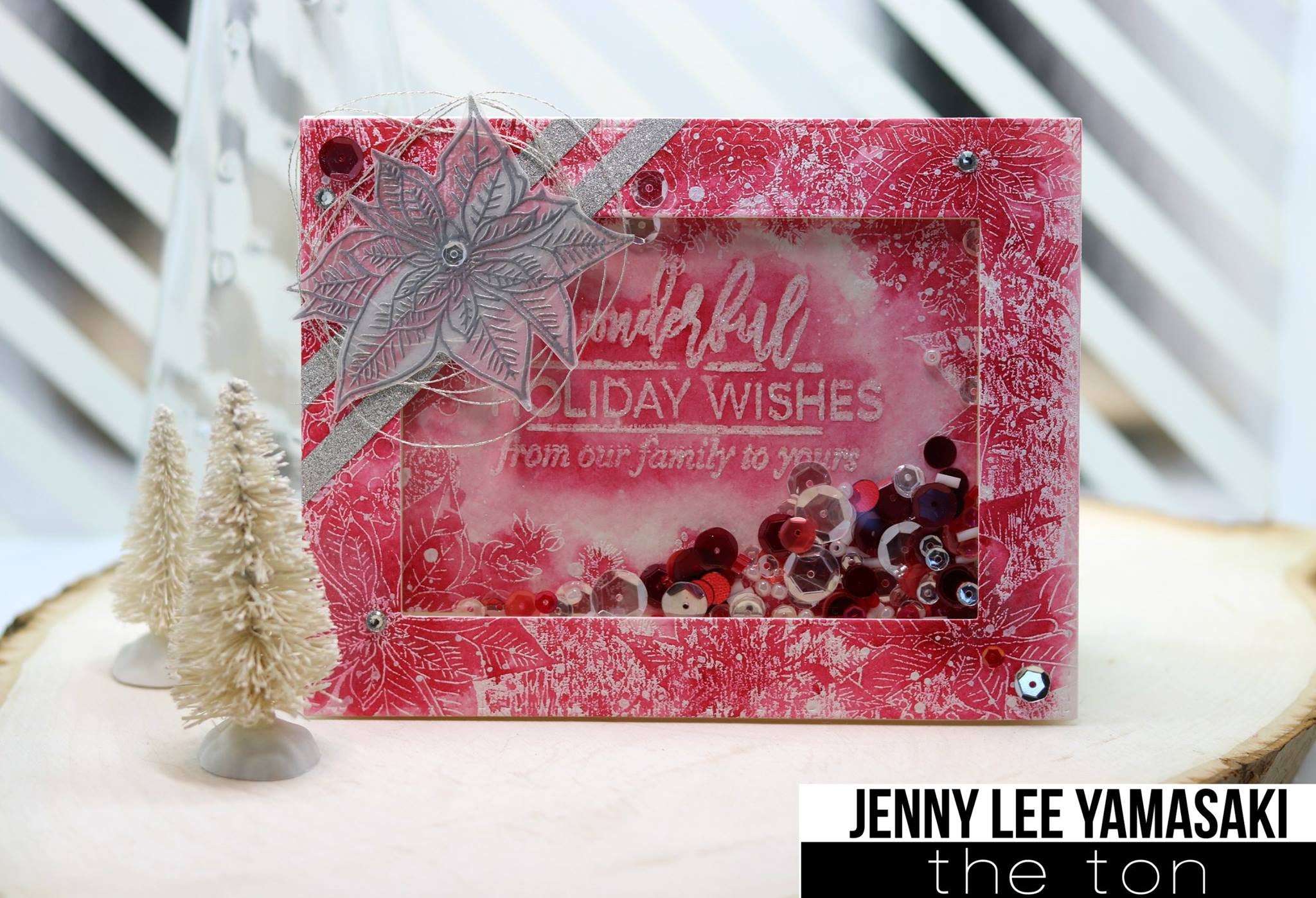 Holiday Border Cling Background