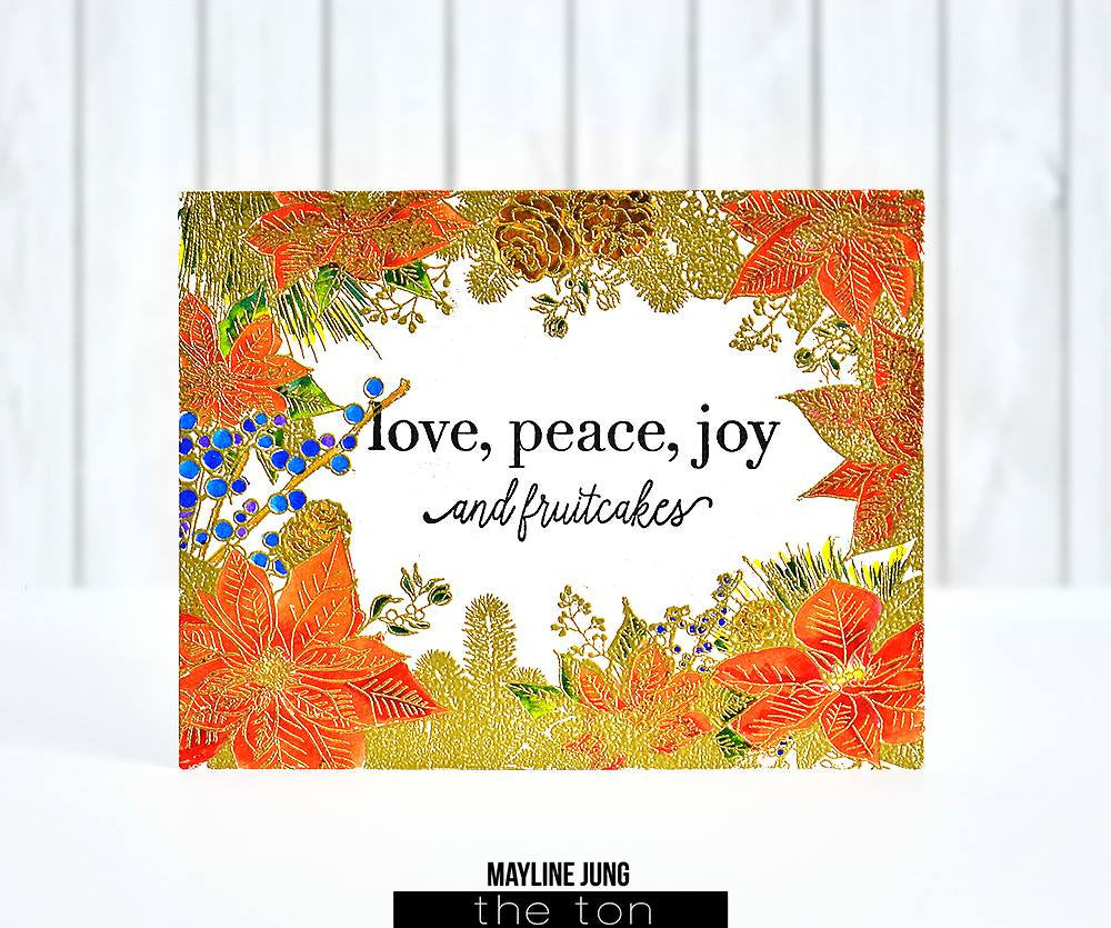 Holiday Border Cling Background