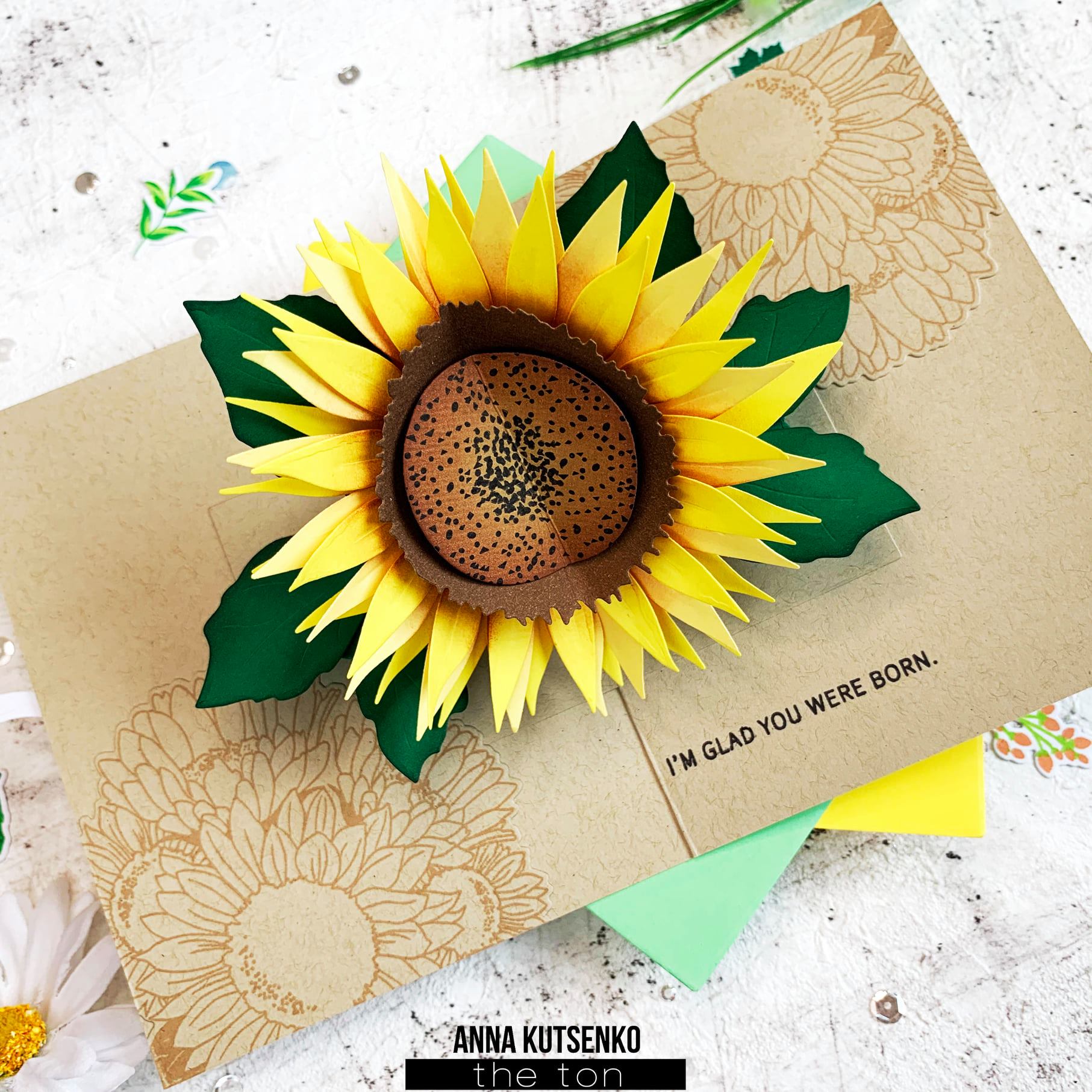 Pop-Up Sunflower Dies