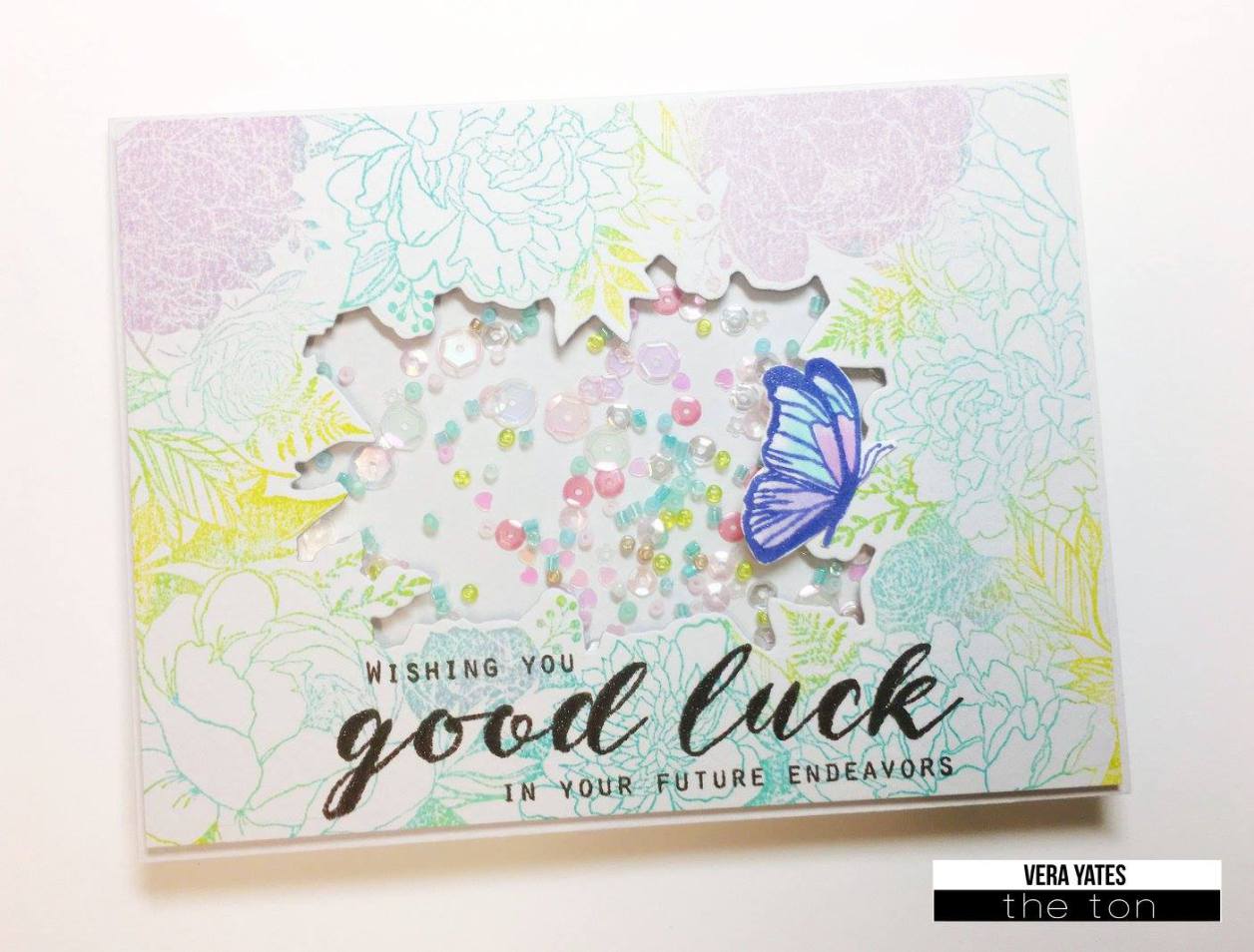 Floral Border Cling Background