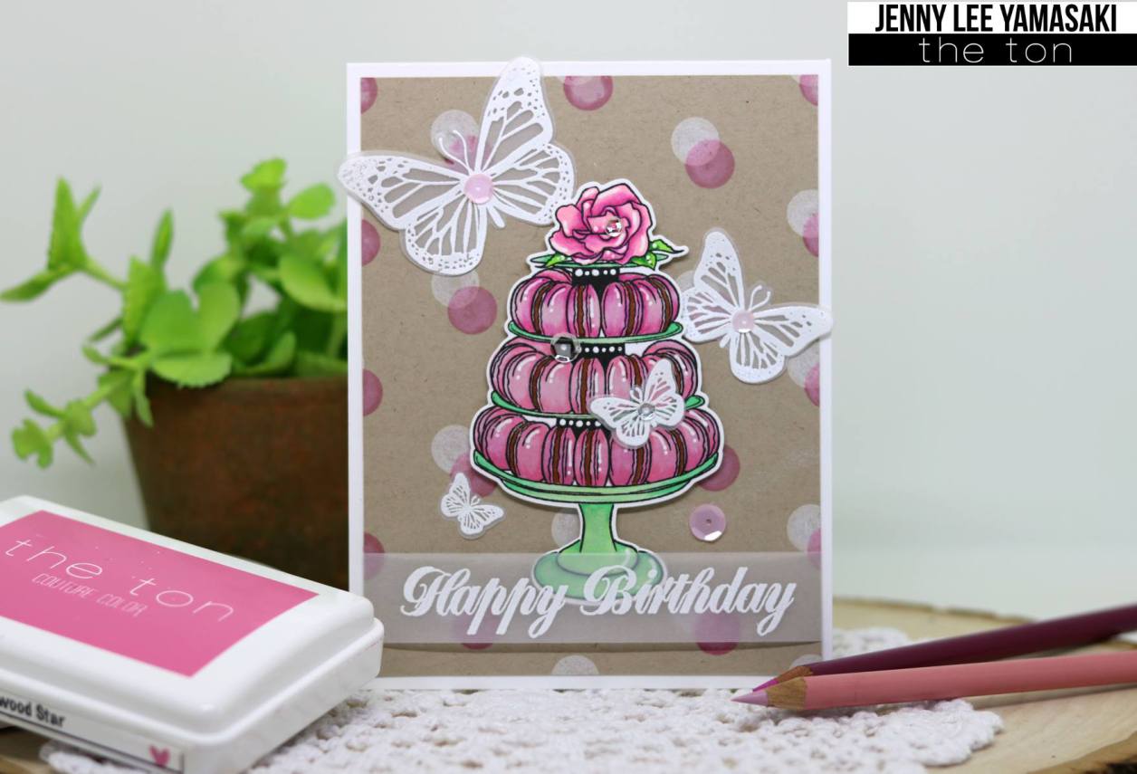 Polka Dot Cling Background