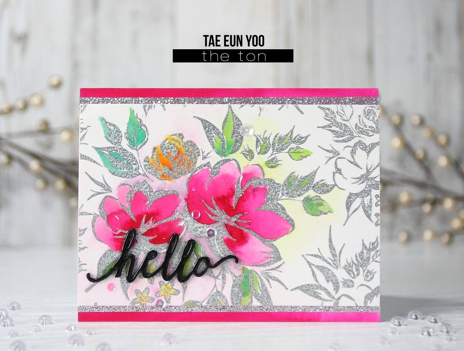 Peony Terrace Cling Background
