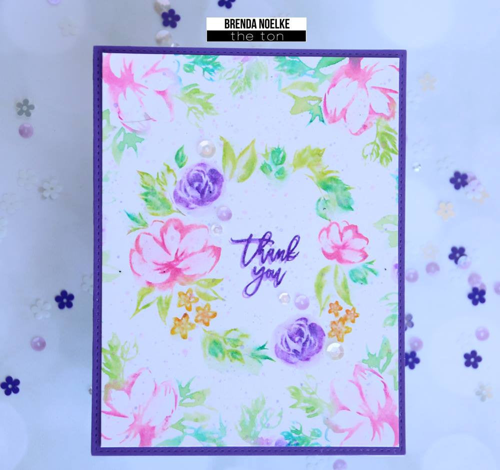 Watercolor Wreath