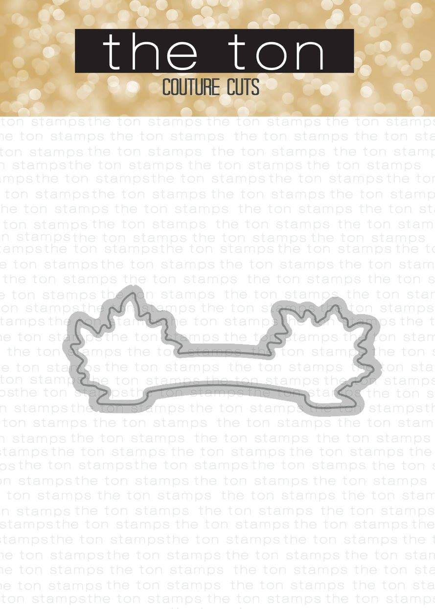 Floral Mini Banner Coordinating Die
