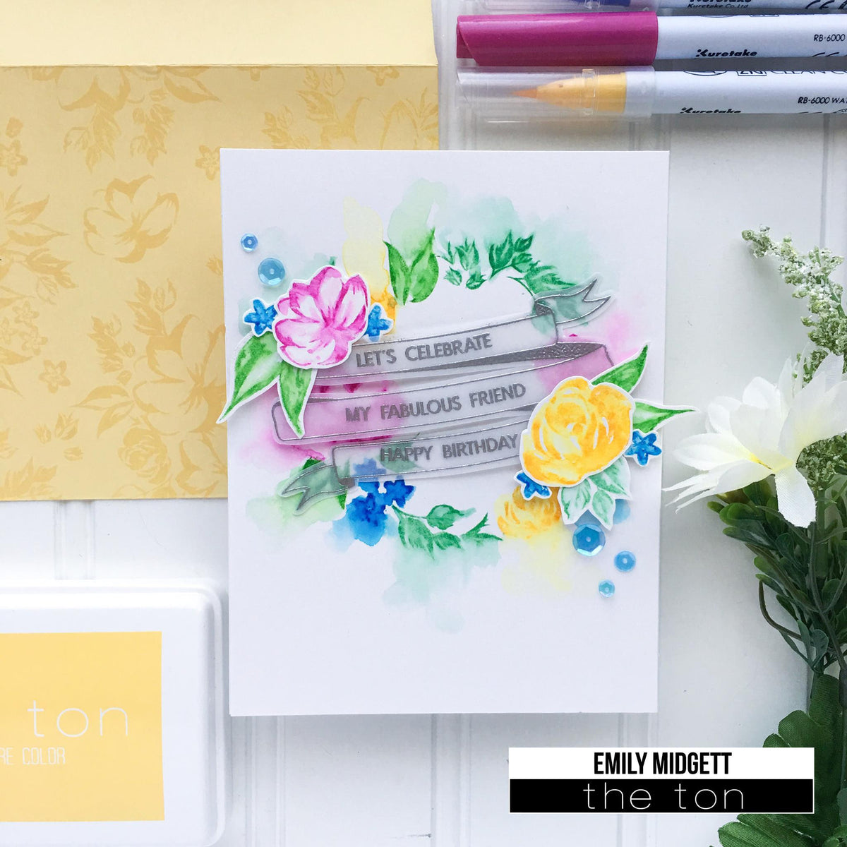 Watercolor Wreath