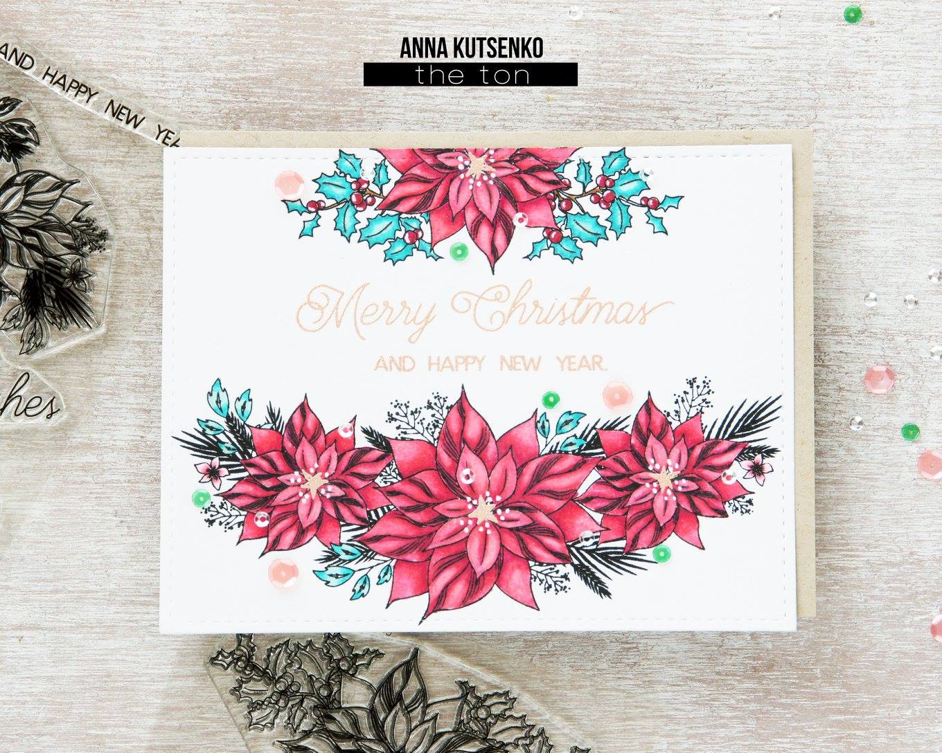 Cozy Poinsettias