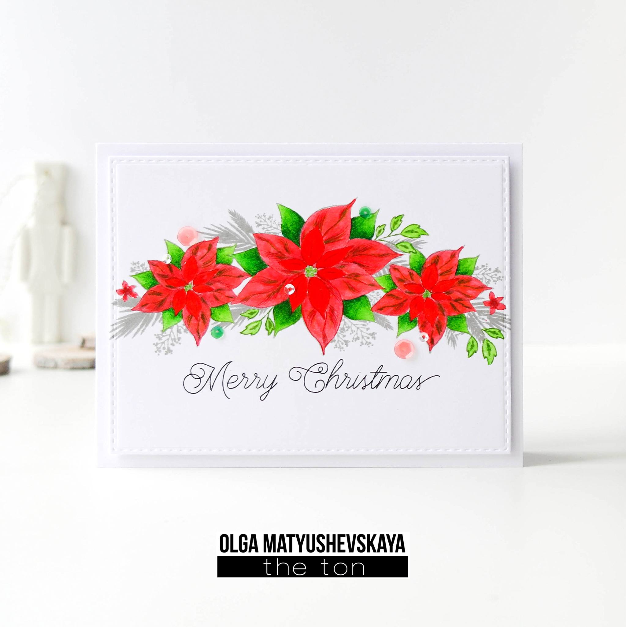 Cozy Poinsettias