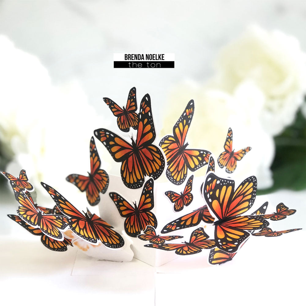 Majestic Monarchs Pop-Up Dies (Stamp NOT included)
