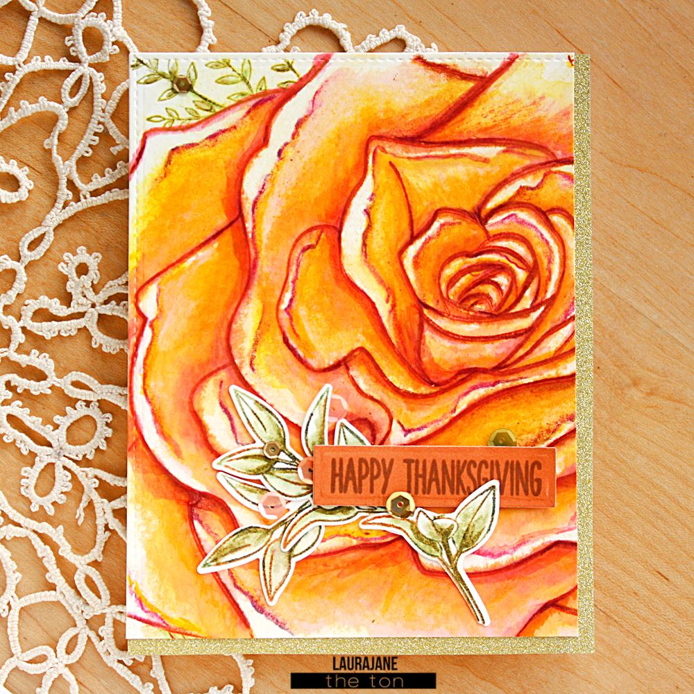 Adhesive Glitter Paper - Gold