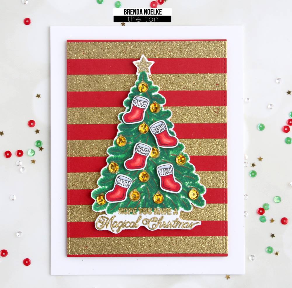 Haute Stripes Cling Background