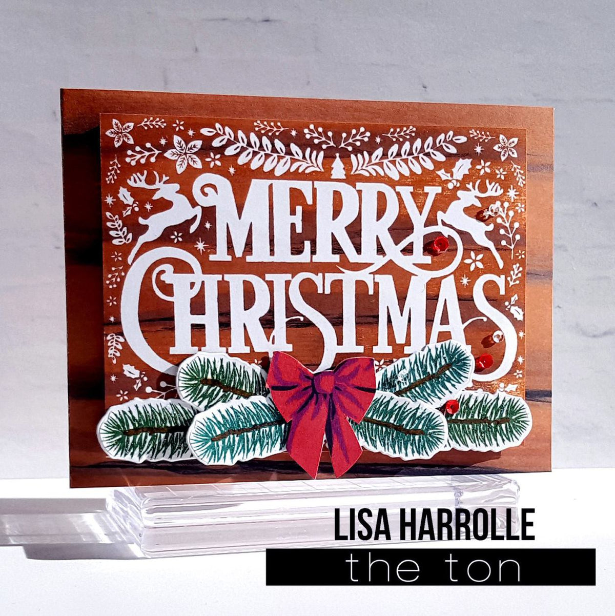 Vintage Christmas Block