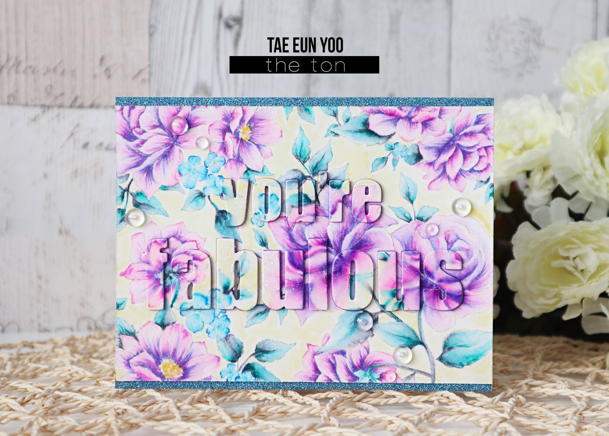 Bold Amazing Greeting Word Plate Dies