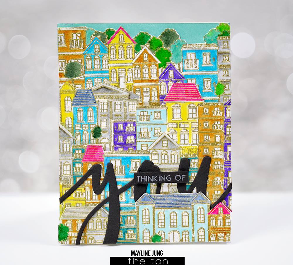City Buildings Background