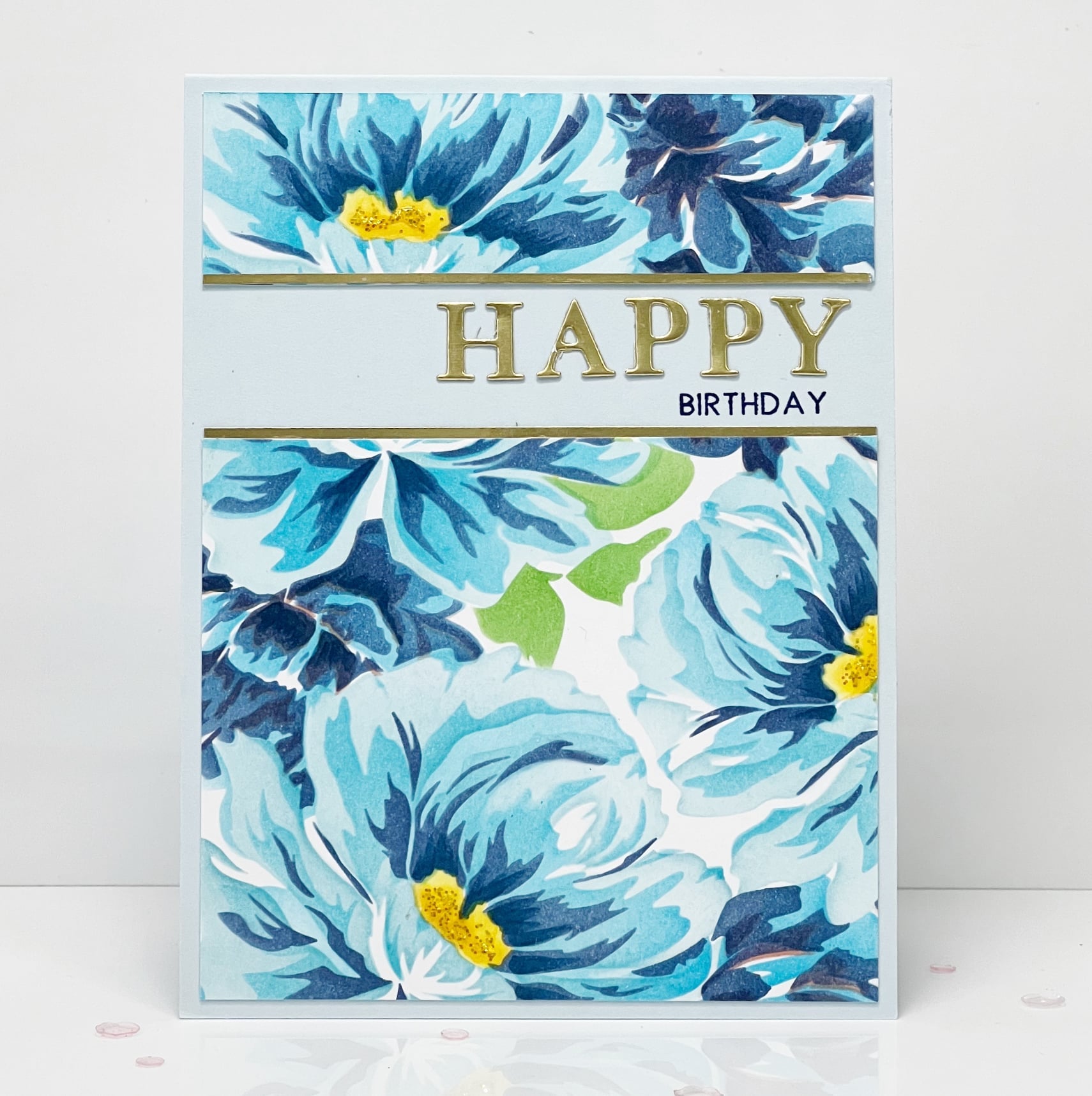 Gentle Peonies Layering Stencils