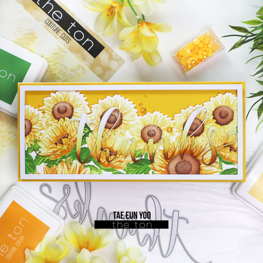 Sunflower Fields Layering Stencils