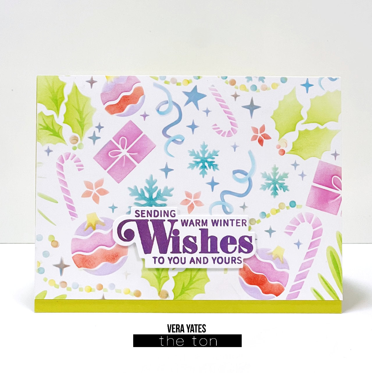 Jolly Season Large Stencils