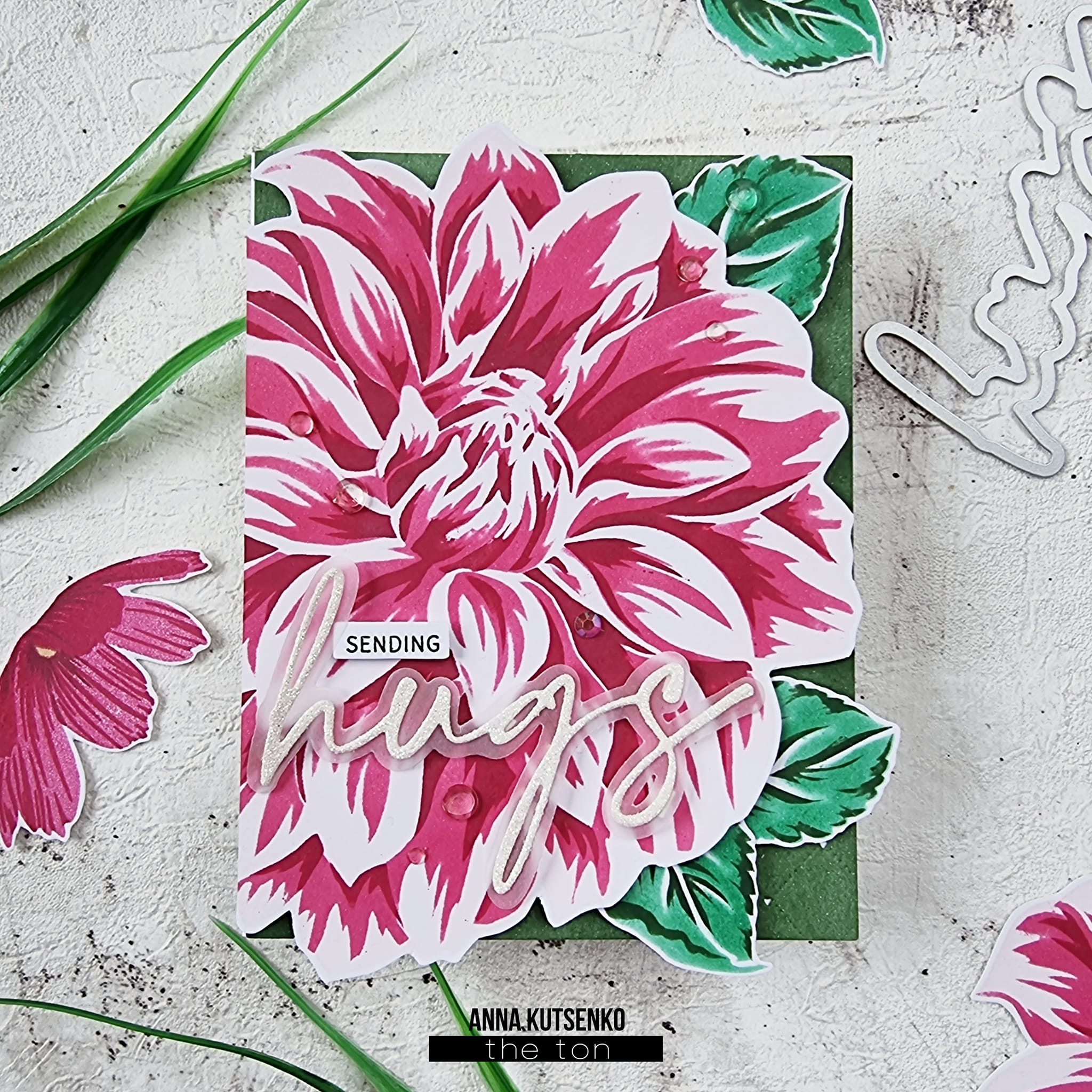 Sunkissed Dahlia Layering Stencils