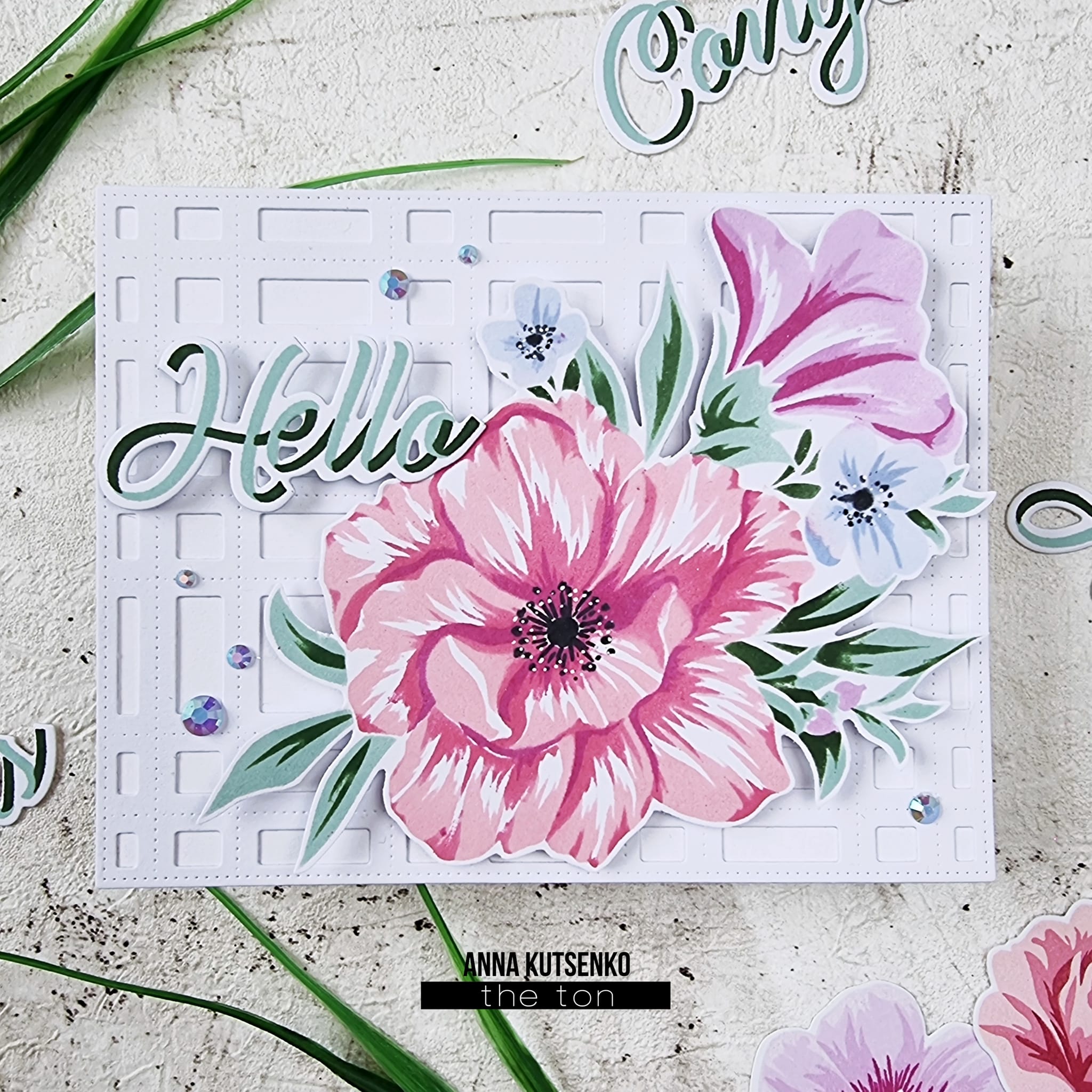 Sweet Bouquet Layering Stencils
