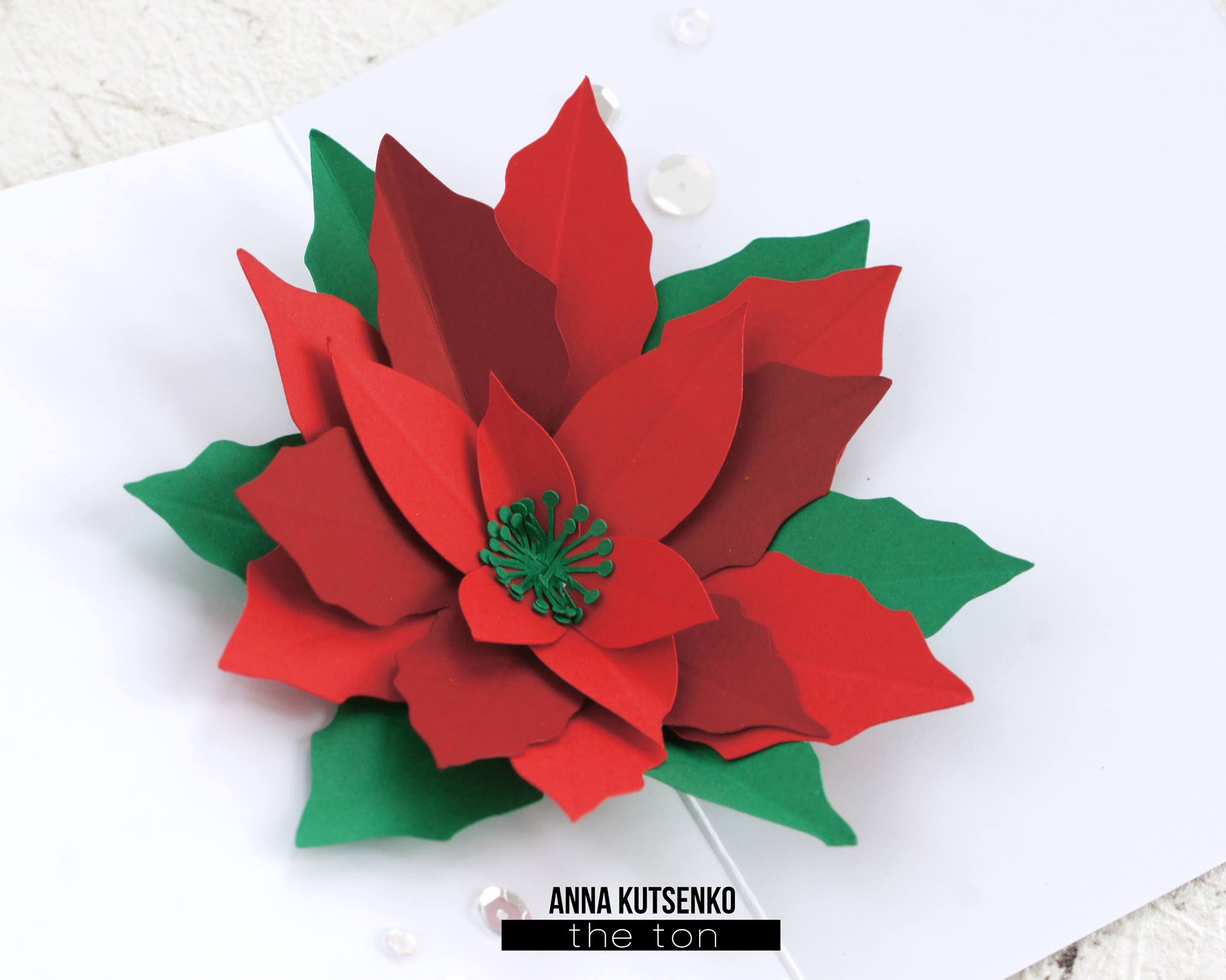 Pop-Up Poinsettia Standalone Dies