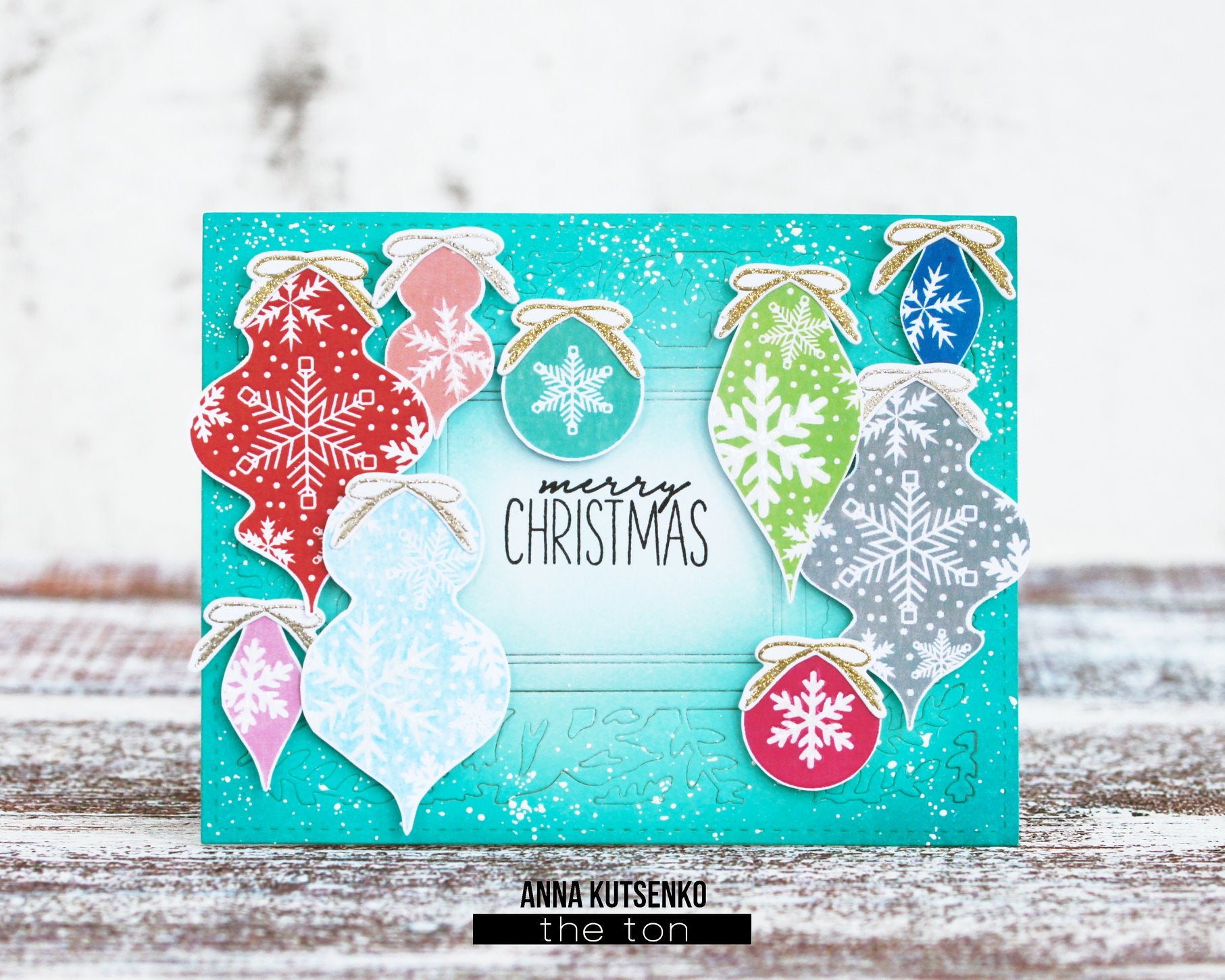 Holiday Ornaments Printables - Digital File