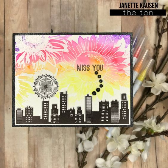 Sunflower Garden Cling Background