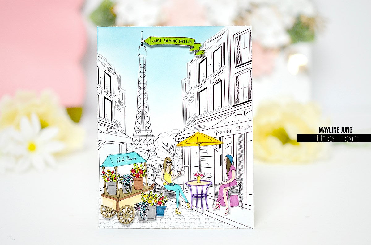 Scenes: Parisian Cafe