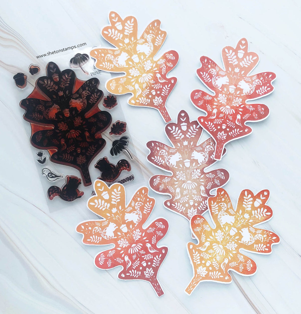 Oak Leaf Print