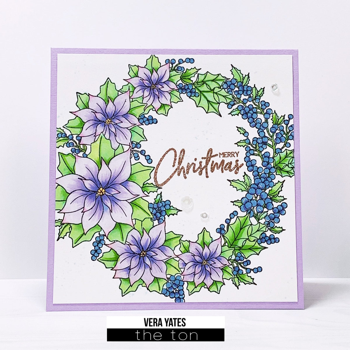 Poinsettia Wreath