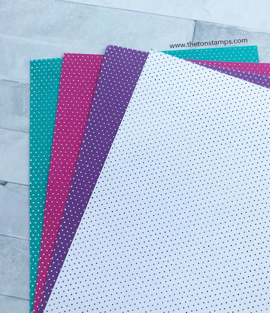 Mini Dots Background - PHOTOPOLYMER CLEAR STAMP
