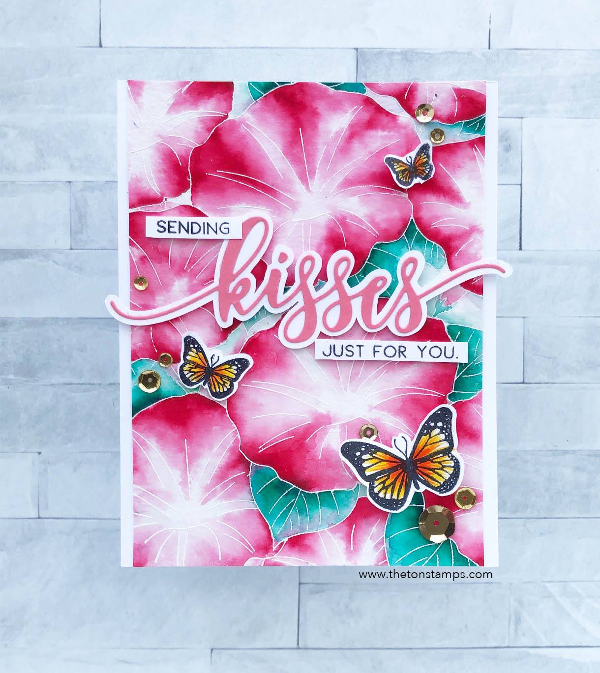 Love and Hugs Word Plate Dies
