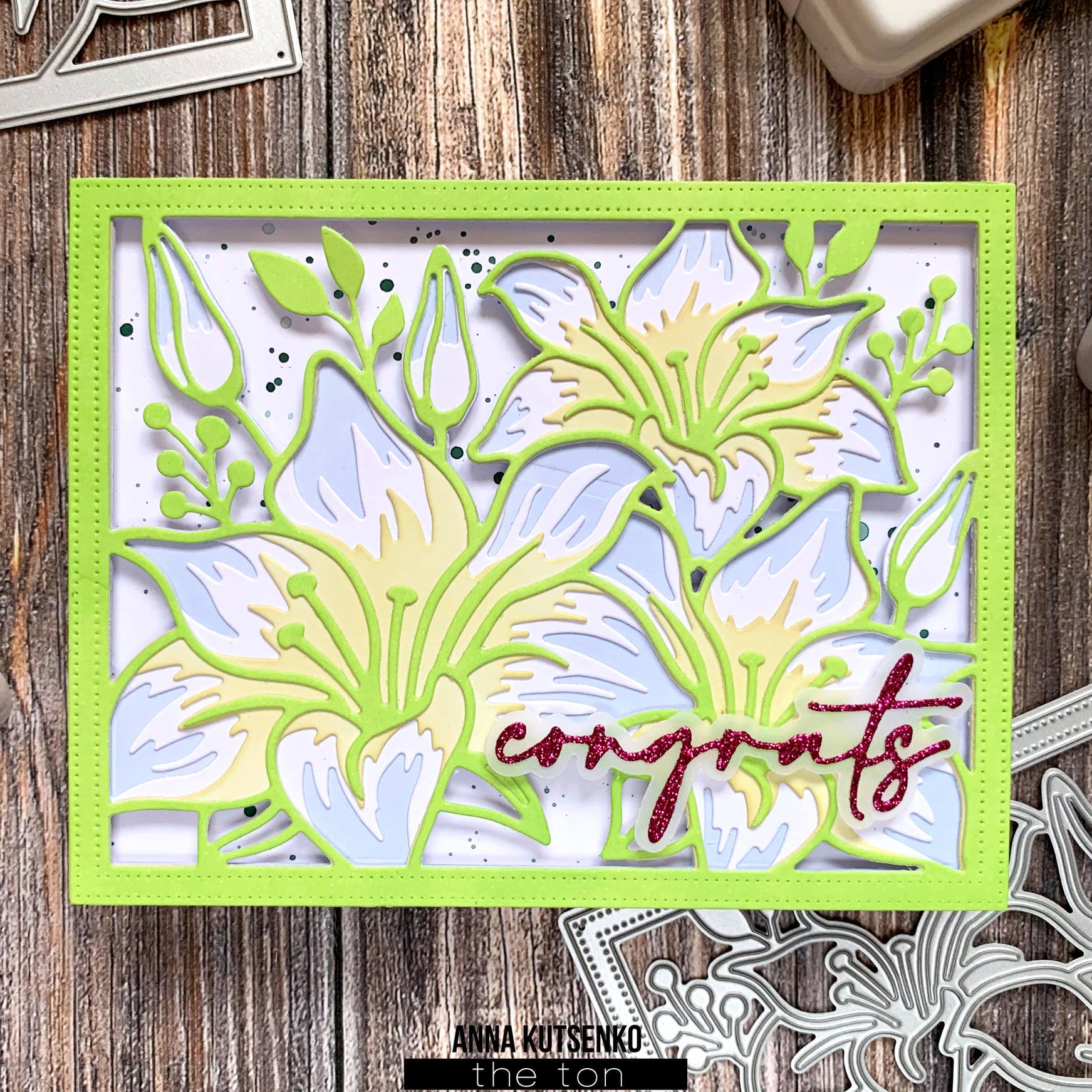 Lily Trio Layering Coverplate Dies