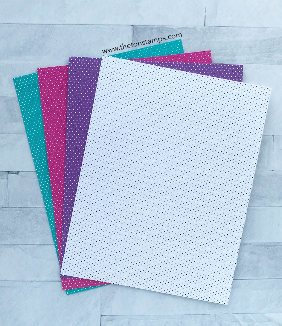 Mini Dots Background - PHOTOPOLYMER CLEAR STAMP