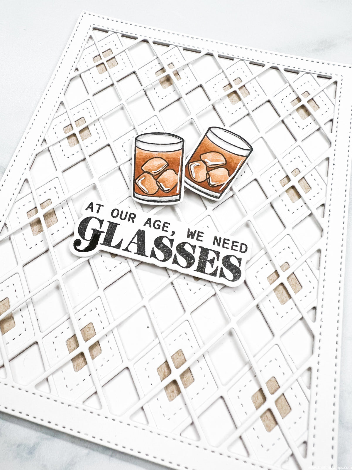 Diamond Plaid Layering Coverplate Dies