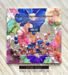Morning Glory Garden Cling Background