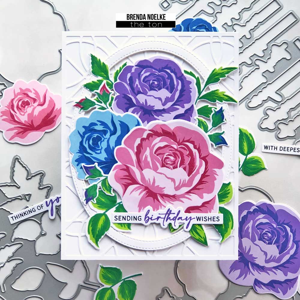 Large Florals: Rose