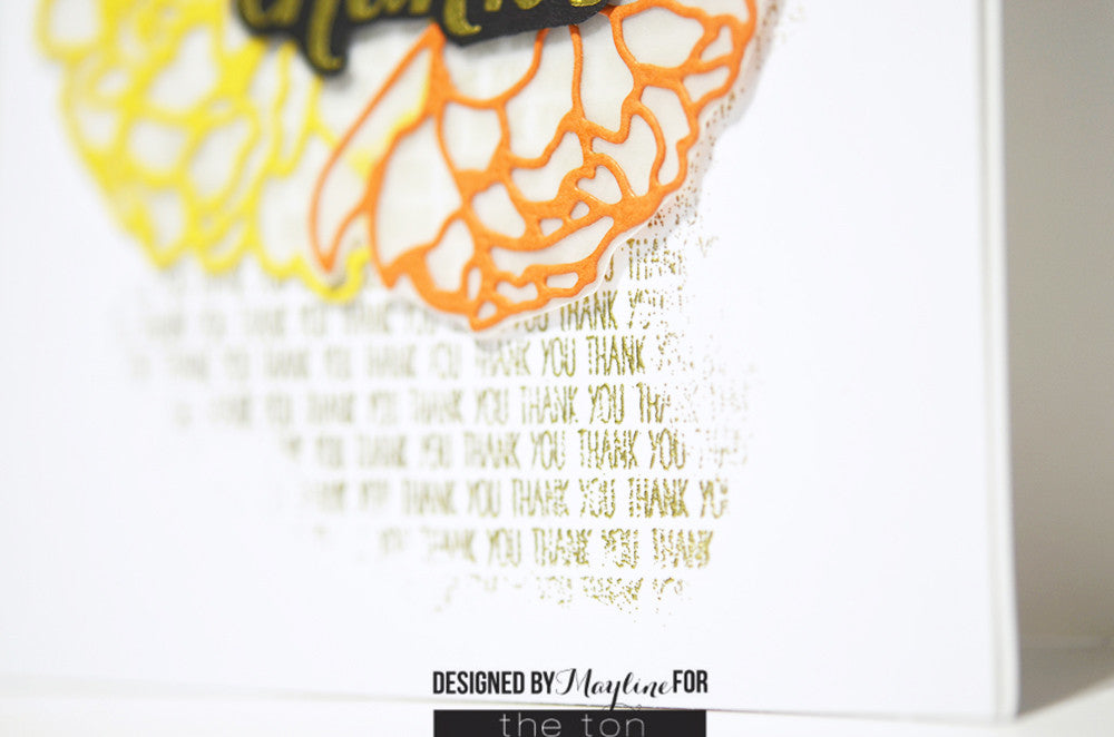 Tiny Thank You Cling Background