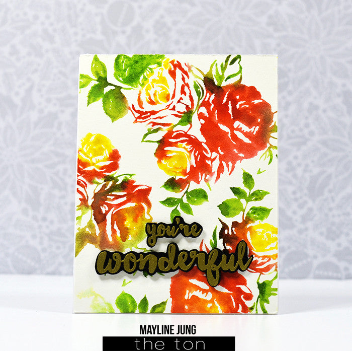 Rose Terrace Cling Backgroun