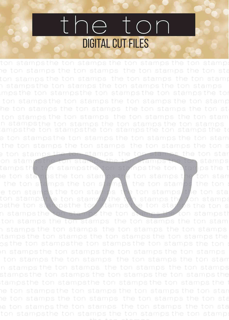 Geek Chic Glasses SVG Cut File