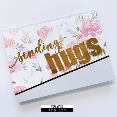 Love and Hugs Word Plate Dies