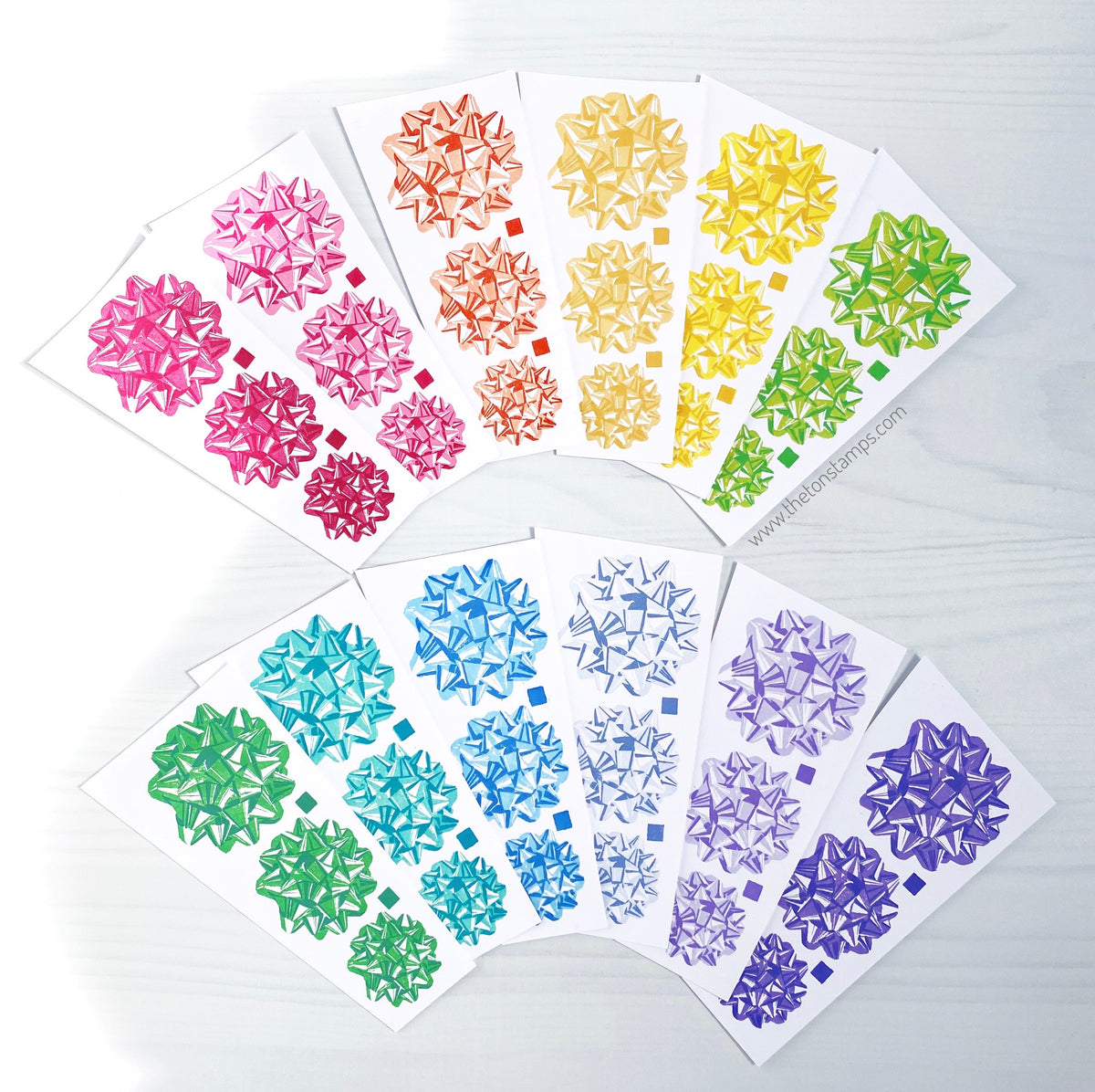 Grouped Grand Bows