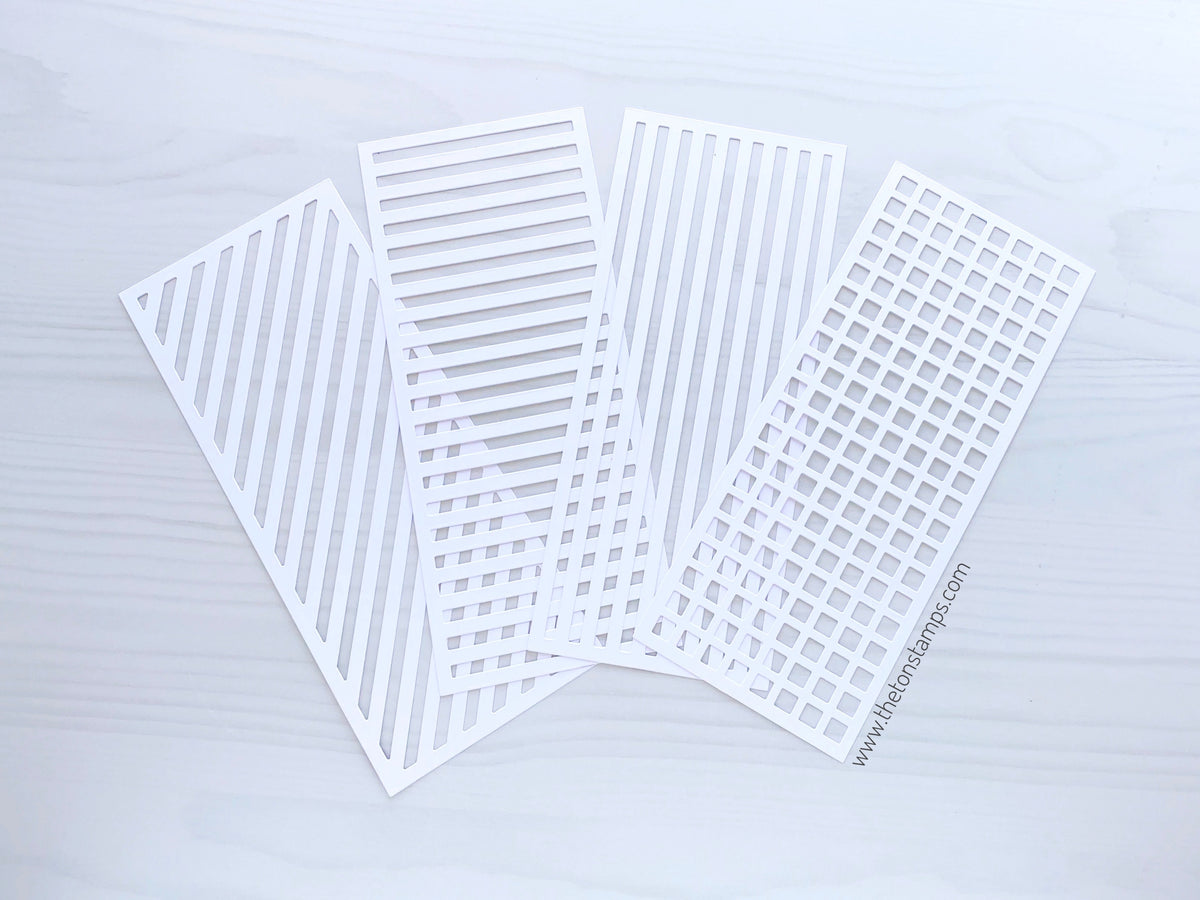 SLIMLINE - Long Stripes Coverplate Die