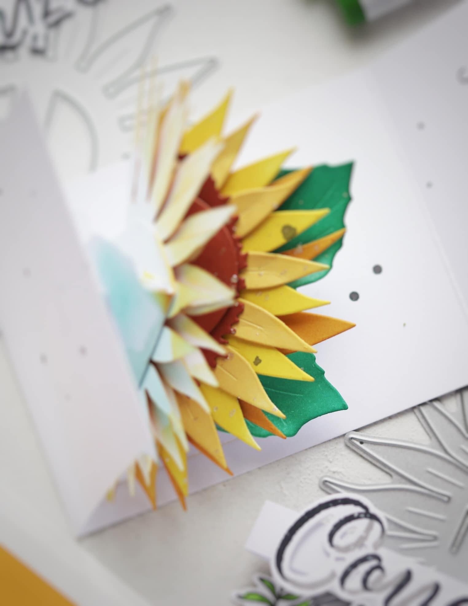 Pop-Up Sunflower Dies