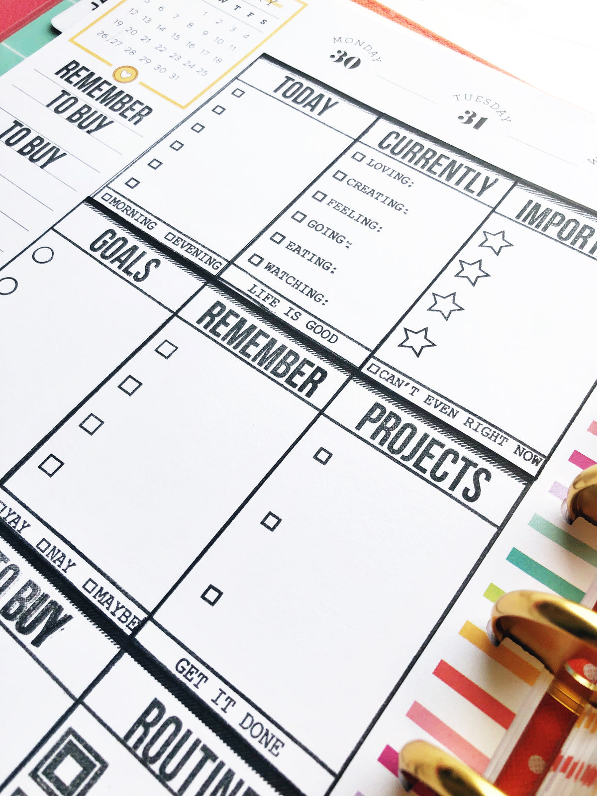 Plan with Me: Lists